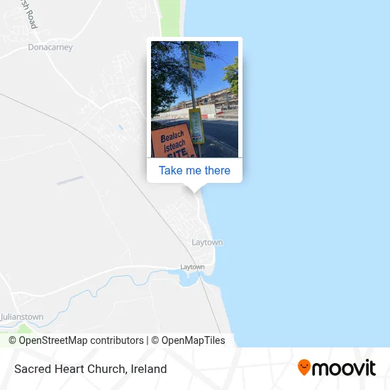 Sacred Heart Church map