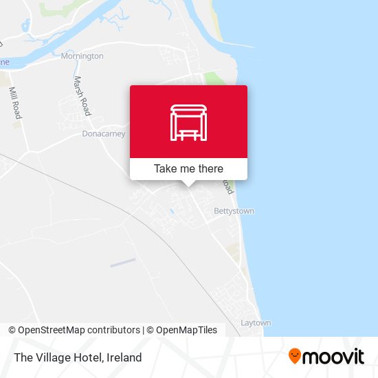 The Village Hotel map