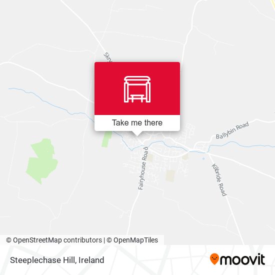 Steeplechase Hill map