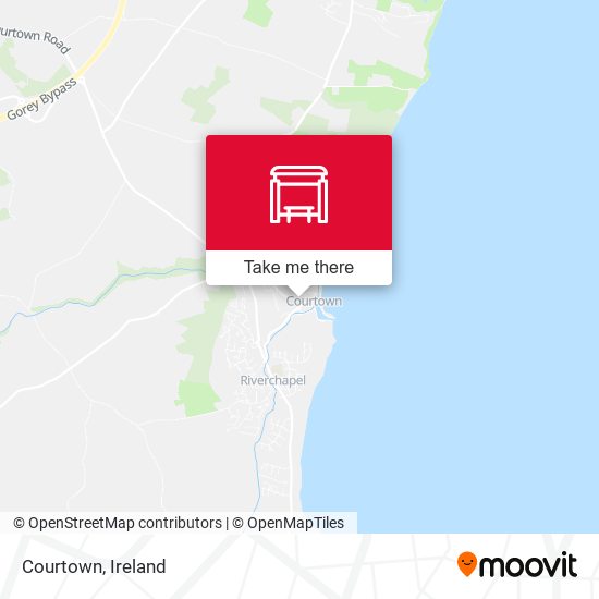 Courtown map