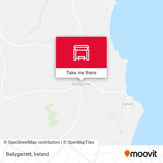 Ballygarrett map