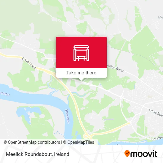 Meelick Roundabout map