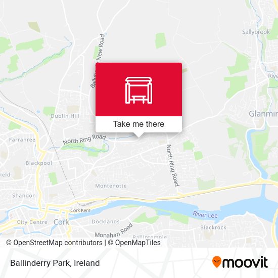 Ballinderry Park map