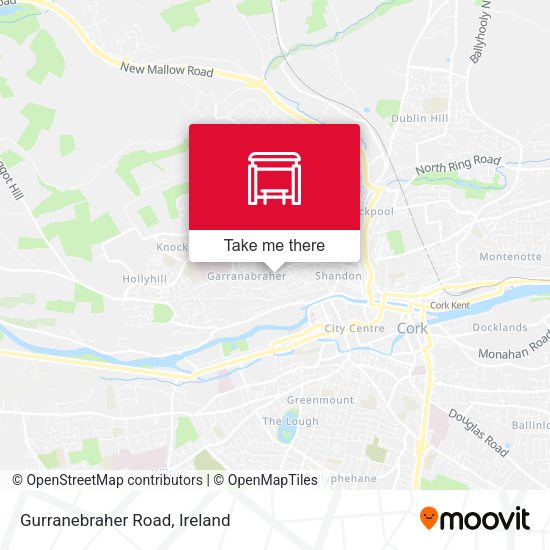 Gurranebraher Road map