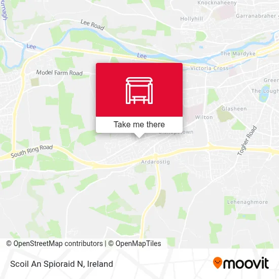 Scoil An Spioraid N map