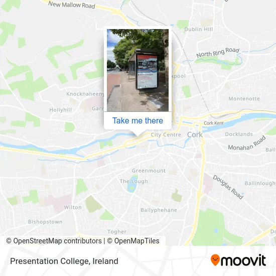 Presentation College map