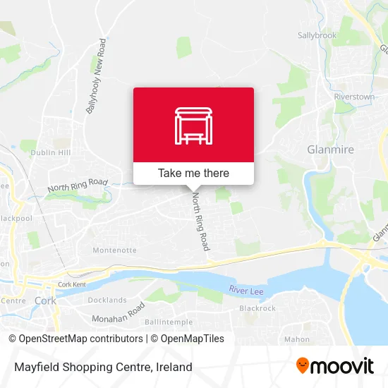 Mayfield Shopping Centre map