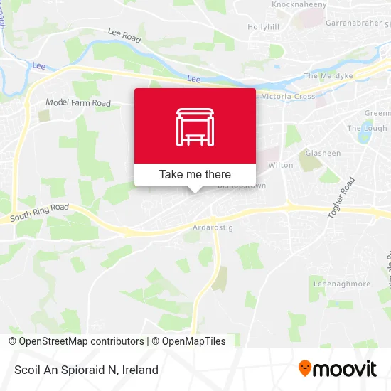 Scoil An Spioraid N map