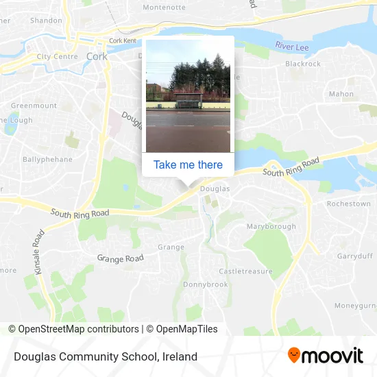 Douglas Community School map
