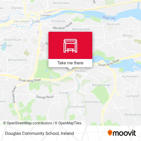 Douglas Community School map