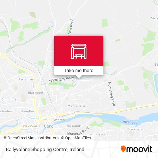 Ballyvolane Shopping Centre map