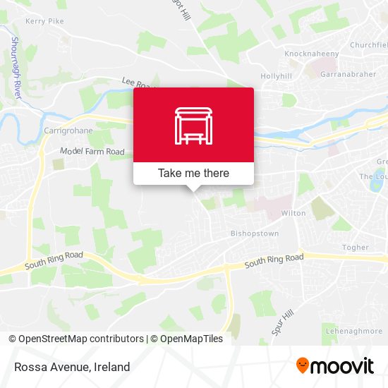 Rossa Avenue map