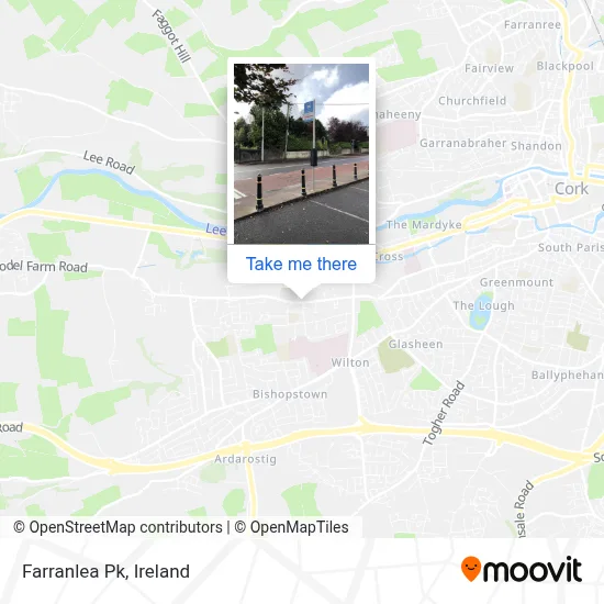 Farranlea Pk map