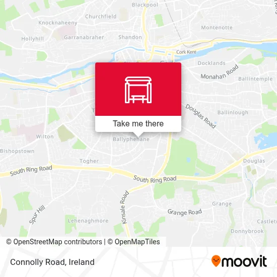 Connolly Road map