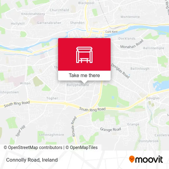 Connolly Road map