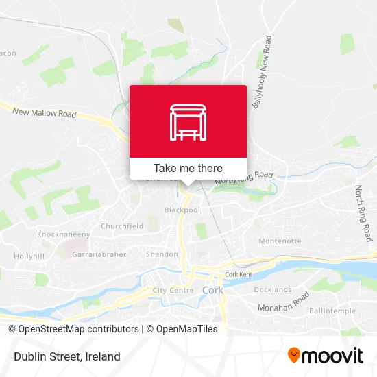 Dublin Street map