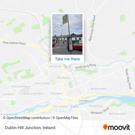 Dublin Hill Junction map
