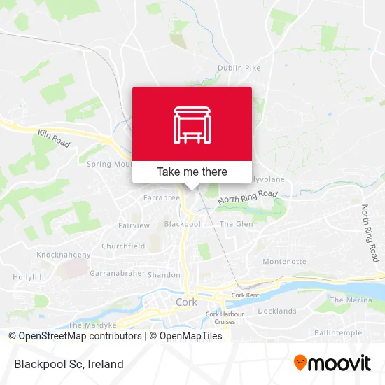 Blackpool Sc map