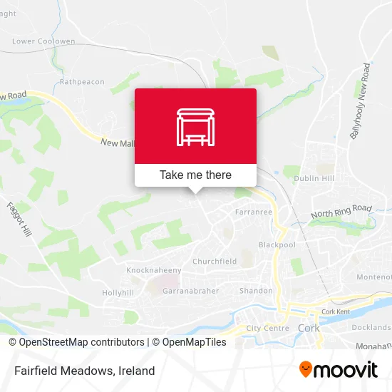 Fairfield Meadows map