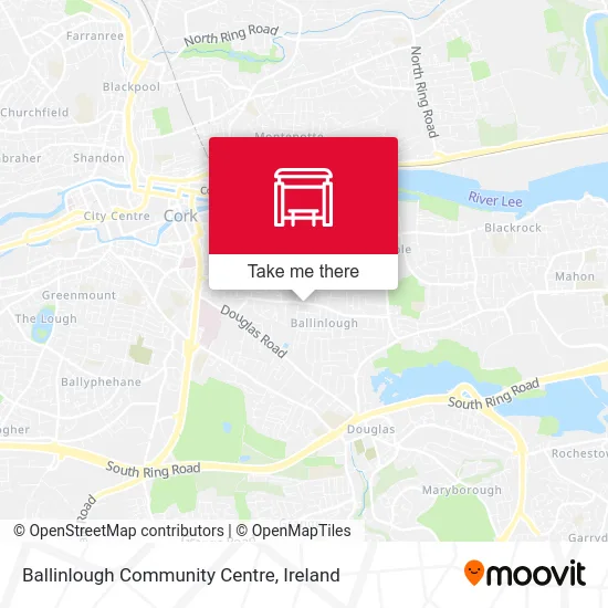 Ballinlough Community Centre map