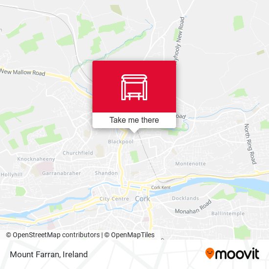 Mount Farran map