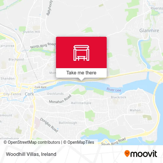 Woodhill Villas map