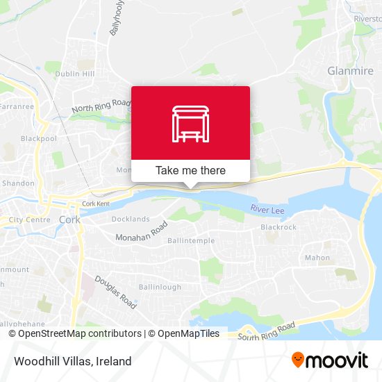 Woodhill Villas map