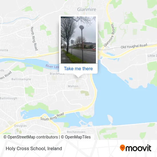 Holy Cross School map