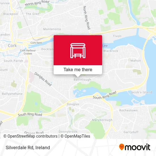 Silverdale Rd map