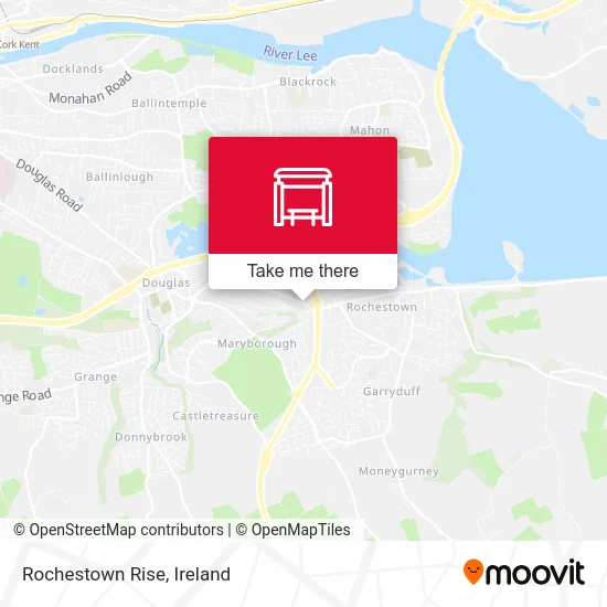 Rochestown Rise map