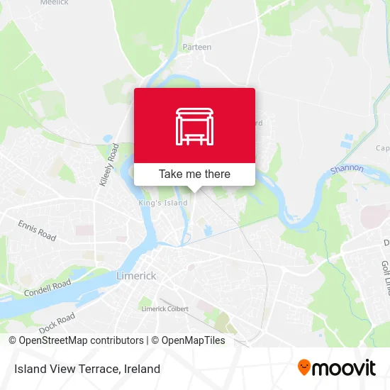 Island View Terrace map