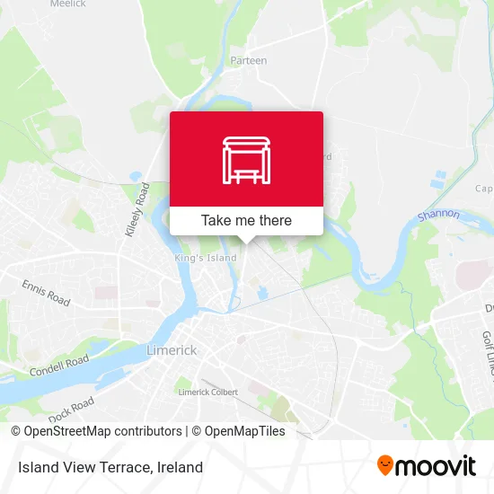 Island View Terrace map