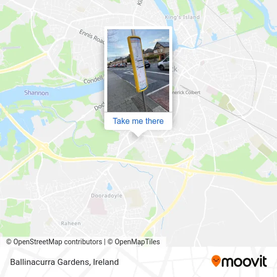 Ballinacurra Gardens map