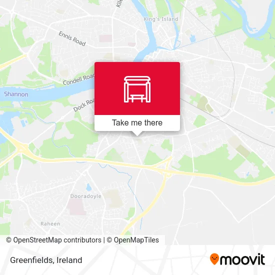 Greenfields map