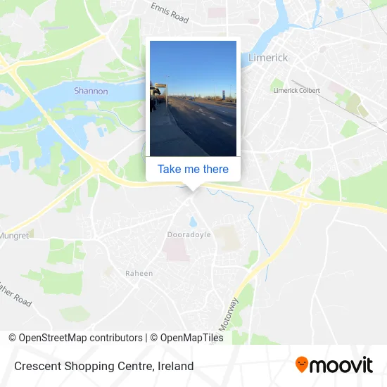 Crescent Shopping Centre map