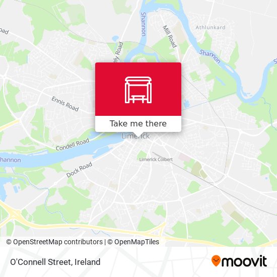 O'Connell Street map