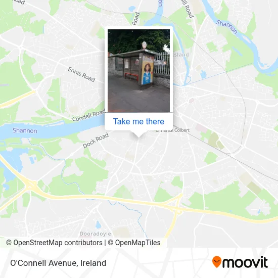 O'Connell Avenue map