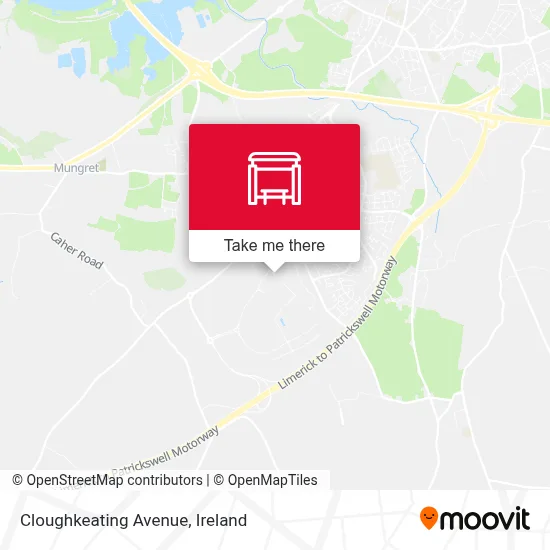 Cloughkeating Avenue map