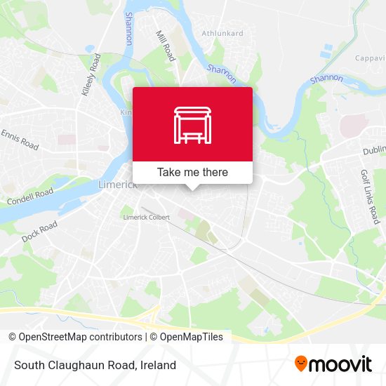 South Claughaun Road map