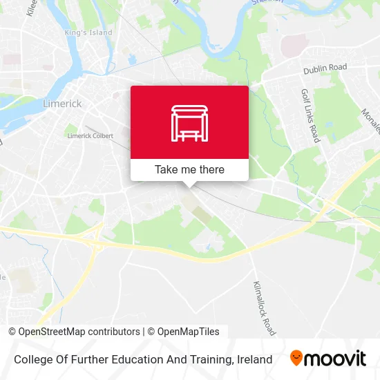 College Of Further Education And Training map