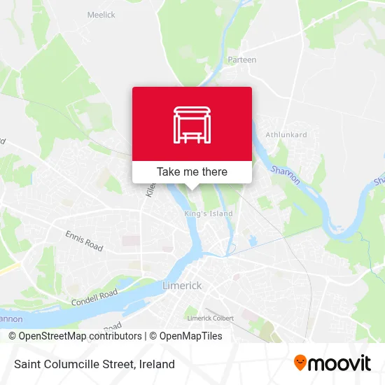 Saint Columcille Street map