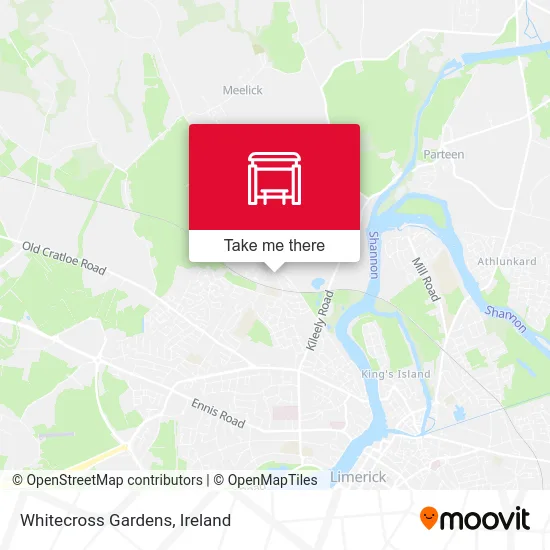 Whitecross Gardens map