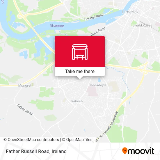 Father Russell Road map