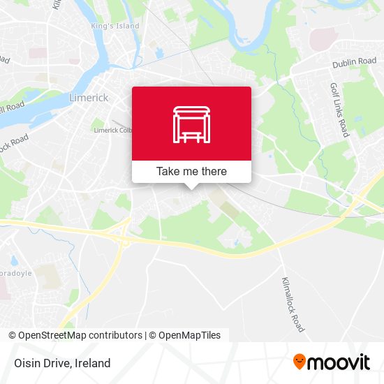 Oisin Drive map