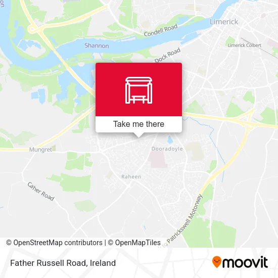 Father Russell Road map