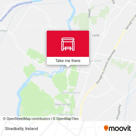 Stradbally map