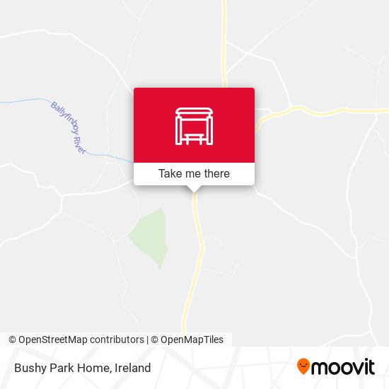 Bushy Park Home map