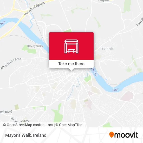 Mayor's Walk map