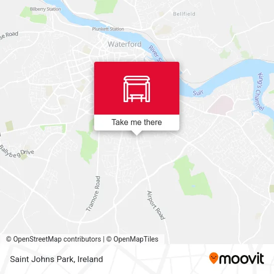 Saint Johns Park map
