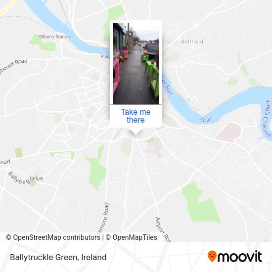 Ballytruckle Green map